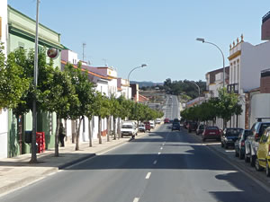 Vista de la calle o plaza