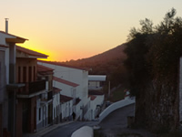 Atardecer en Rosal de la Frontera