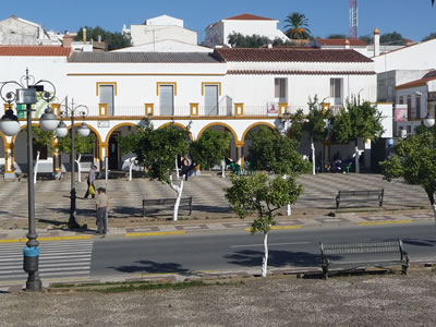 Vista de la calle o plaza