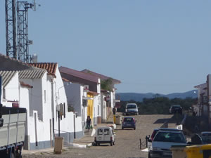 Vista de la calle o plaza