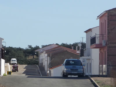 Vista de la calle o plaza