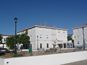 Vista de la calle o plaza