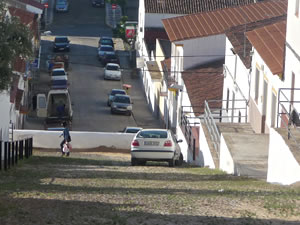 Vista de la calle o plaza