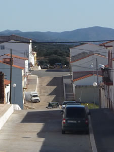 Vista de la calle o plaza