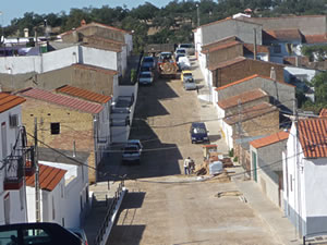 Vista de la calle o plaza