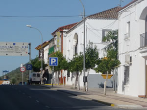 Vista de la calle o plaza